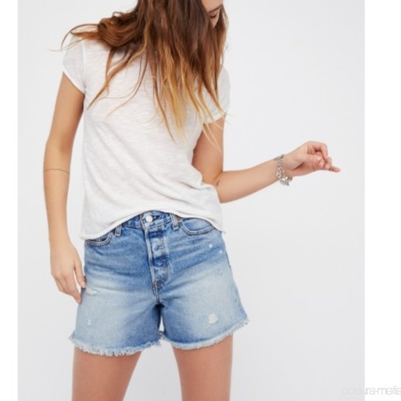 free people levis shorts